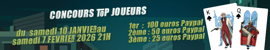 10 parties gratuites chaque jour.